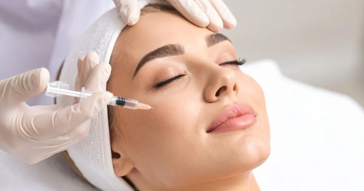 Cosmetic injection of Botox or Dysport In Lake Charles, LA for facial rejuvenation